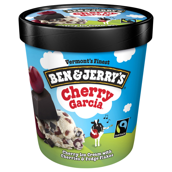 Ben & Jerry's Cherry Garcia Ice Cream 1 Pt