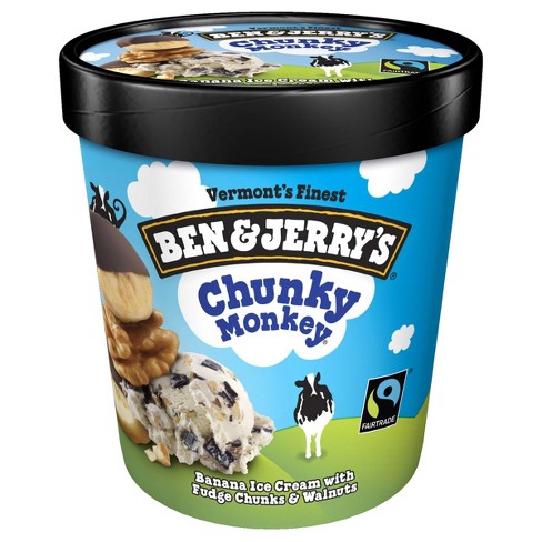 Ben & Jerry's Chunky Monkey Ice Cream