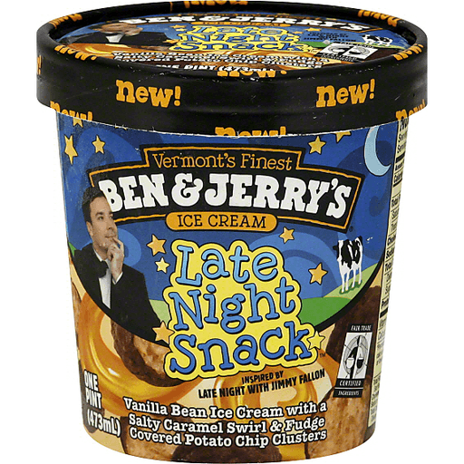 Ben & Jerry's Ice Cream Late Night Snack