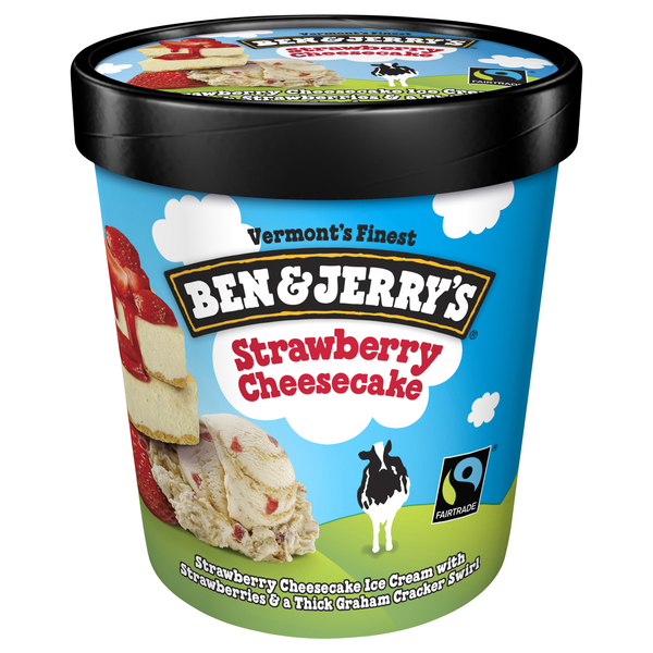 Ben & Jerry's Ice Cream, Strawberry Cheesecake 1 Pt