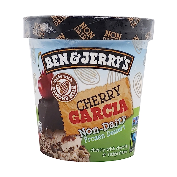 Ben & Jerry's Frozen Dessert, Non Dairy, Cherry Garcia 1 Pt
