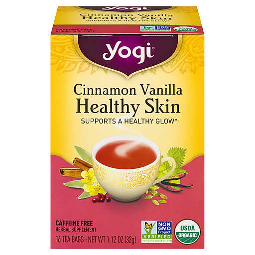 Yogi Healthy Skin Cinnamon Vanilla Tea Bags