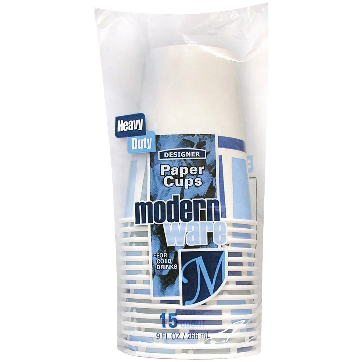 AJM 9oz 15ct Modernware Designer Paper Cups