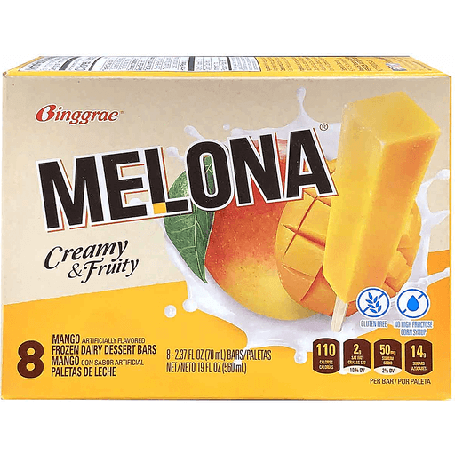 Melona Binggrae Mango Frozen Dairy Dessert Bars