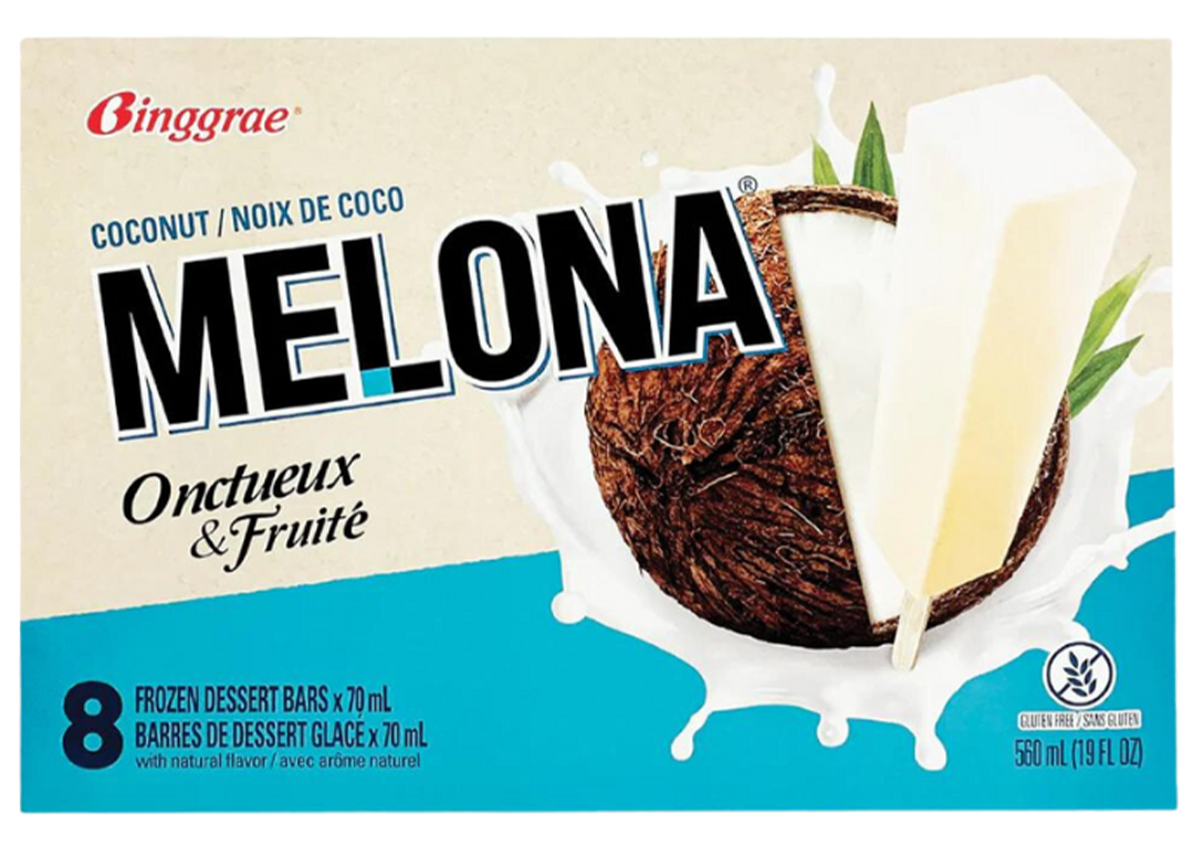 Melona Binggrae Coconut Frozen Dessert Bars