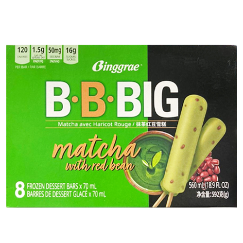 Binggrae B B Big Green Tea W/red Bean