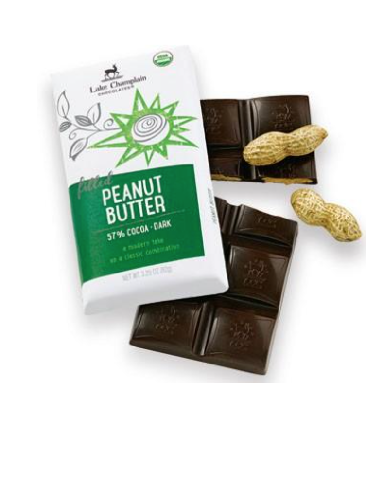 Lake Champlain Chocolates Peanut Butter Milk Chocolate Bar