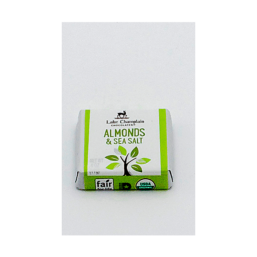 Lake Champlain Chocolate Sea Salt Almond Square .4oz