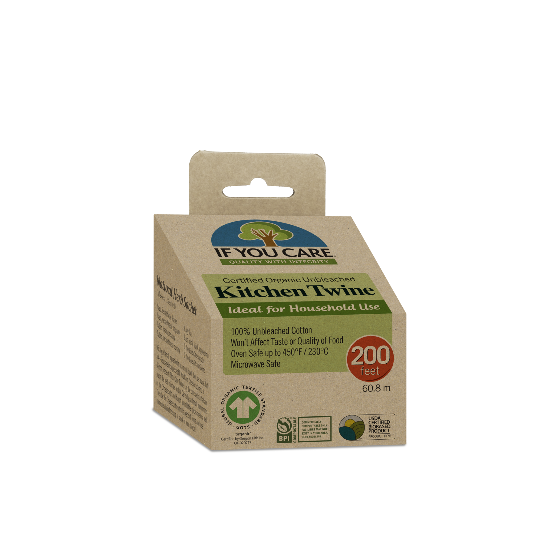 If You Care Natural Cooking Twine - 200 Ft
