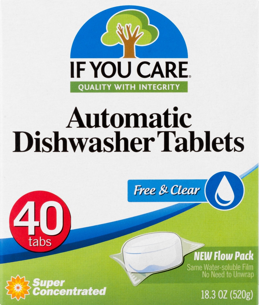 If You Care Free & Clear Super Concentrated Automatic Dishwasher Tablets