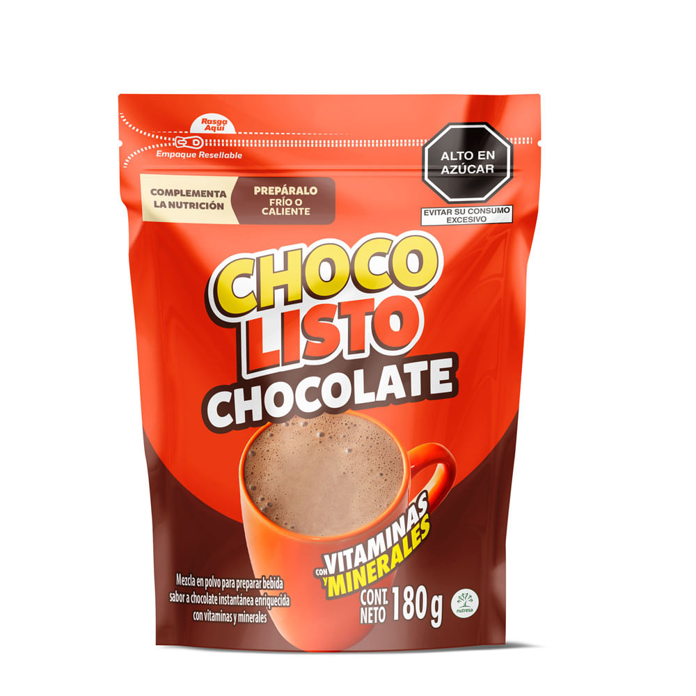 Chocolisto Achocolatado Chocolate 180g