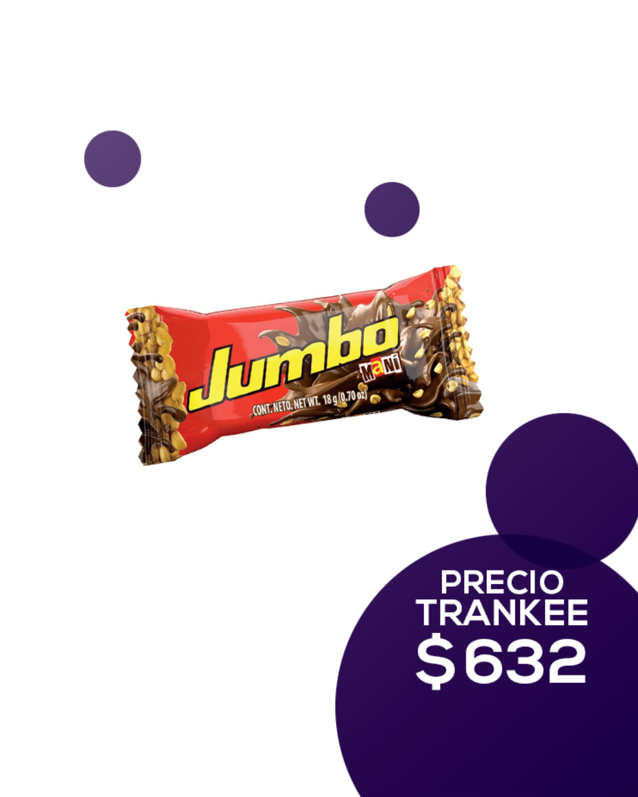Jumbo Chocolatina Mini 18 G