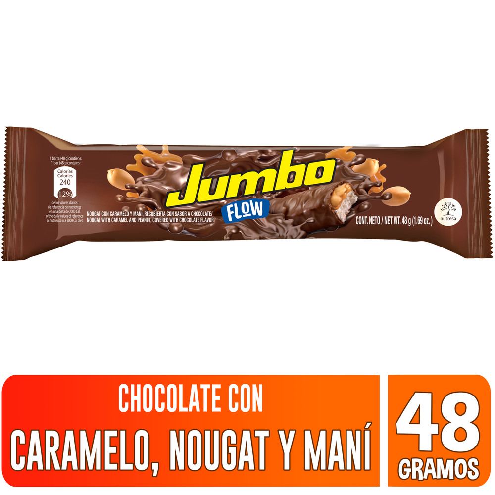 Jumbo Barra Chocolate Flow 48g