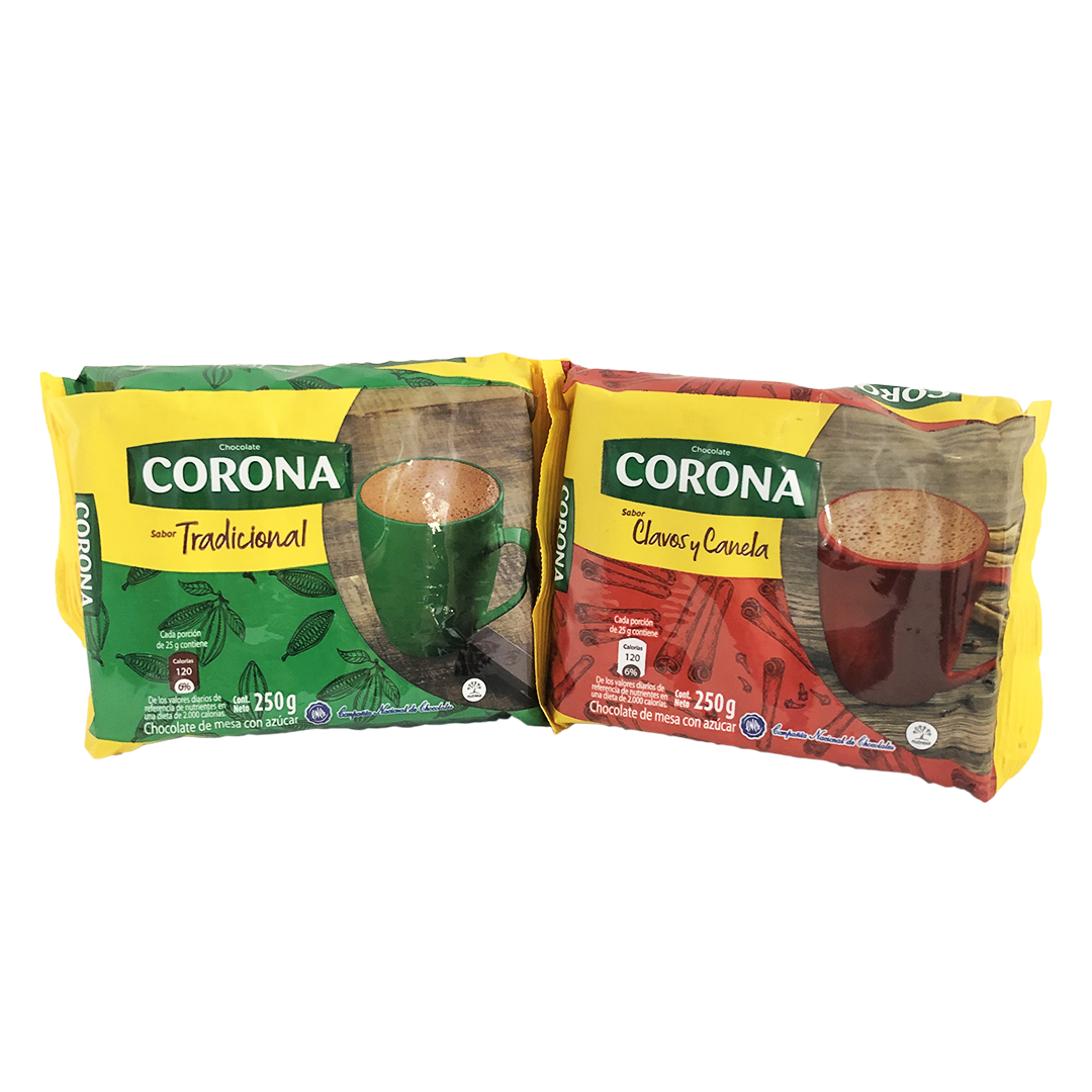Corona Chocolate Tradicional De 250g