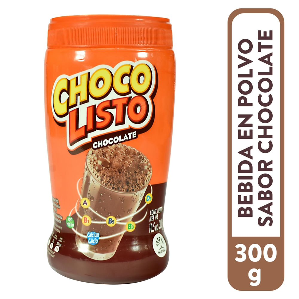Chocolisto Chocolate En Polvo CHOCO LISTO 300 G