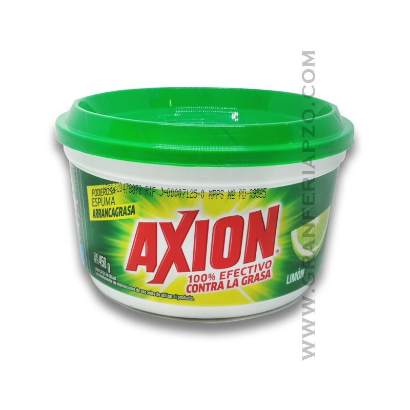 Axion Lavaplatos En Crema Limón X450g