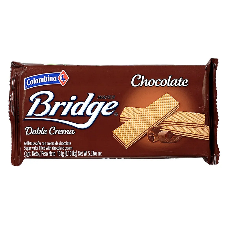 Bridge Colombina Wafer, Chocolate