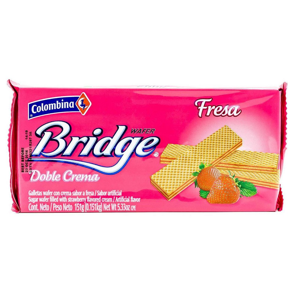 Bridge Colombina Wafer, Strawberry