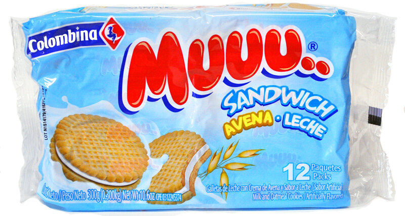 Muuu Sandwich Avena Leche