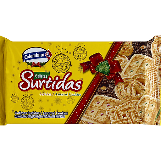 Colombina Galletas Surtidas Merry Christmas 200g