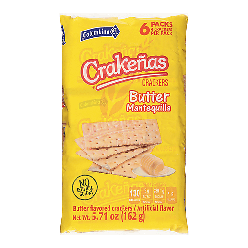 Crakenas Crackers, Butter Flavored