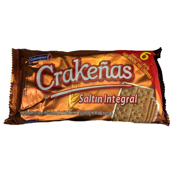 Colombina Crakenas Saltin Integral Crackers