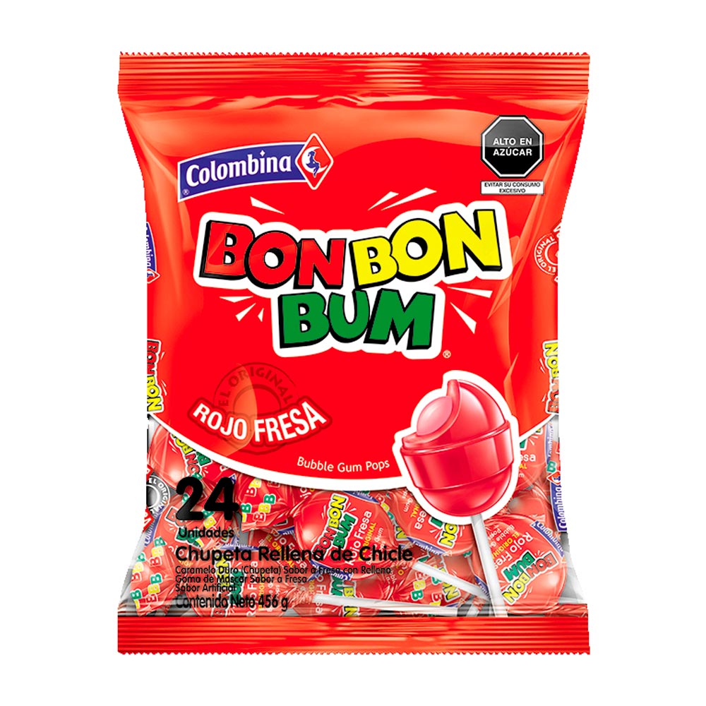 Bon Bon Bum Colombina Fresa