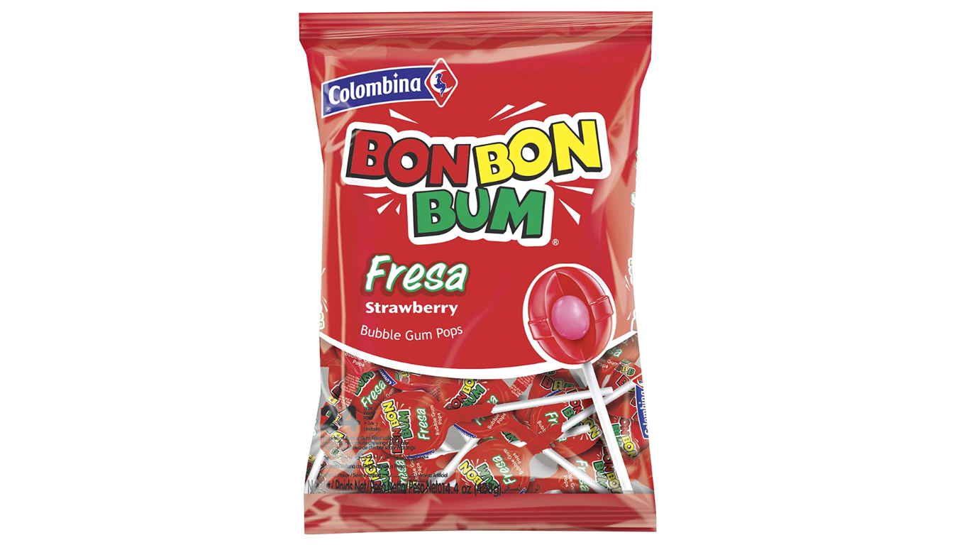 Colombina Bon Bon Bum Fresa/Strawberry