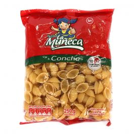 La Muneca Pasta Concha Pastas Muñeca X250g