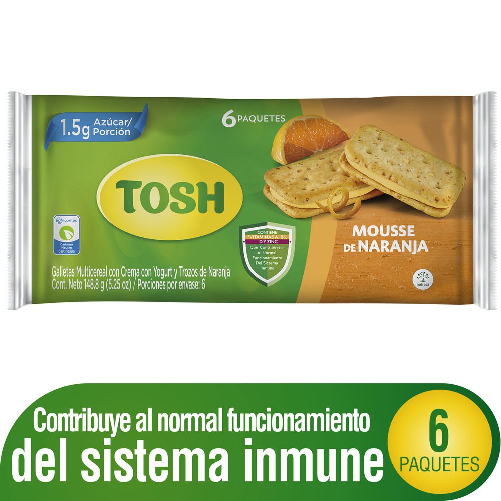 Tosh Mousse De Naranja