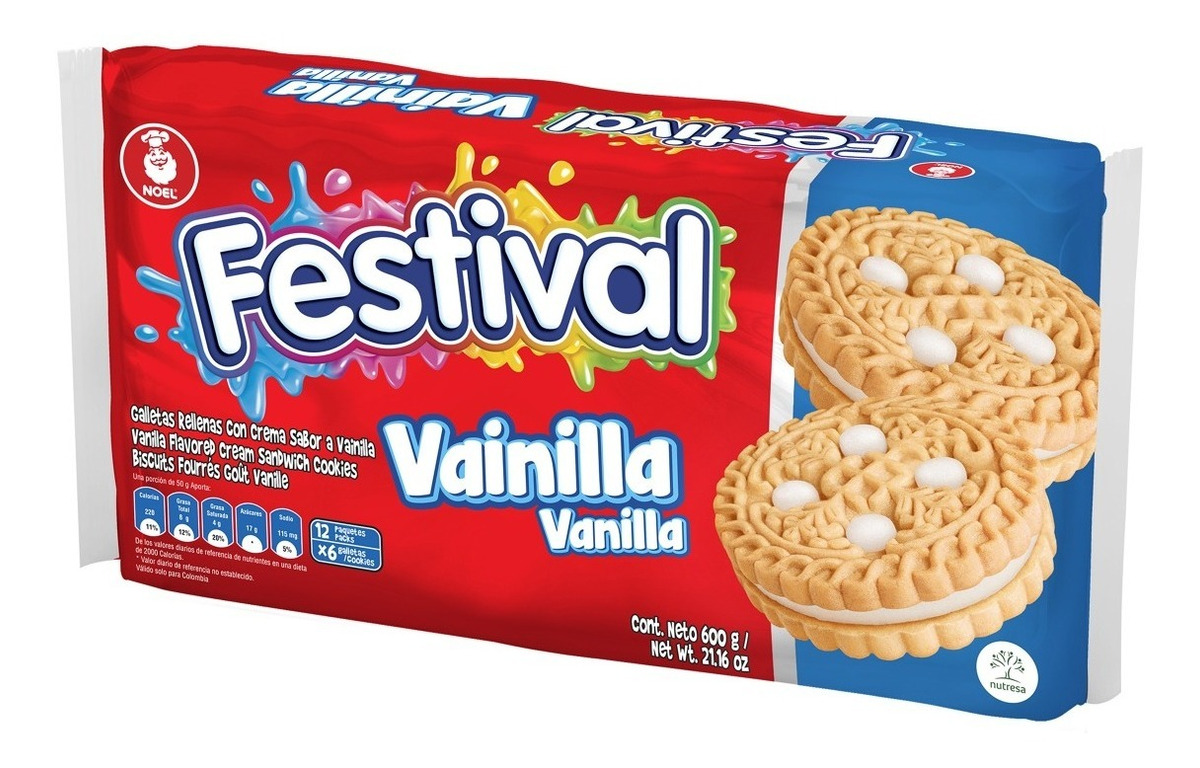 Noel Galletas Festival Vainilla