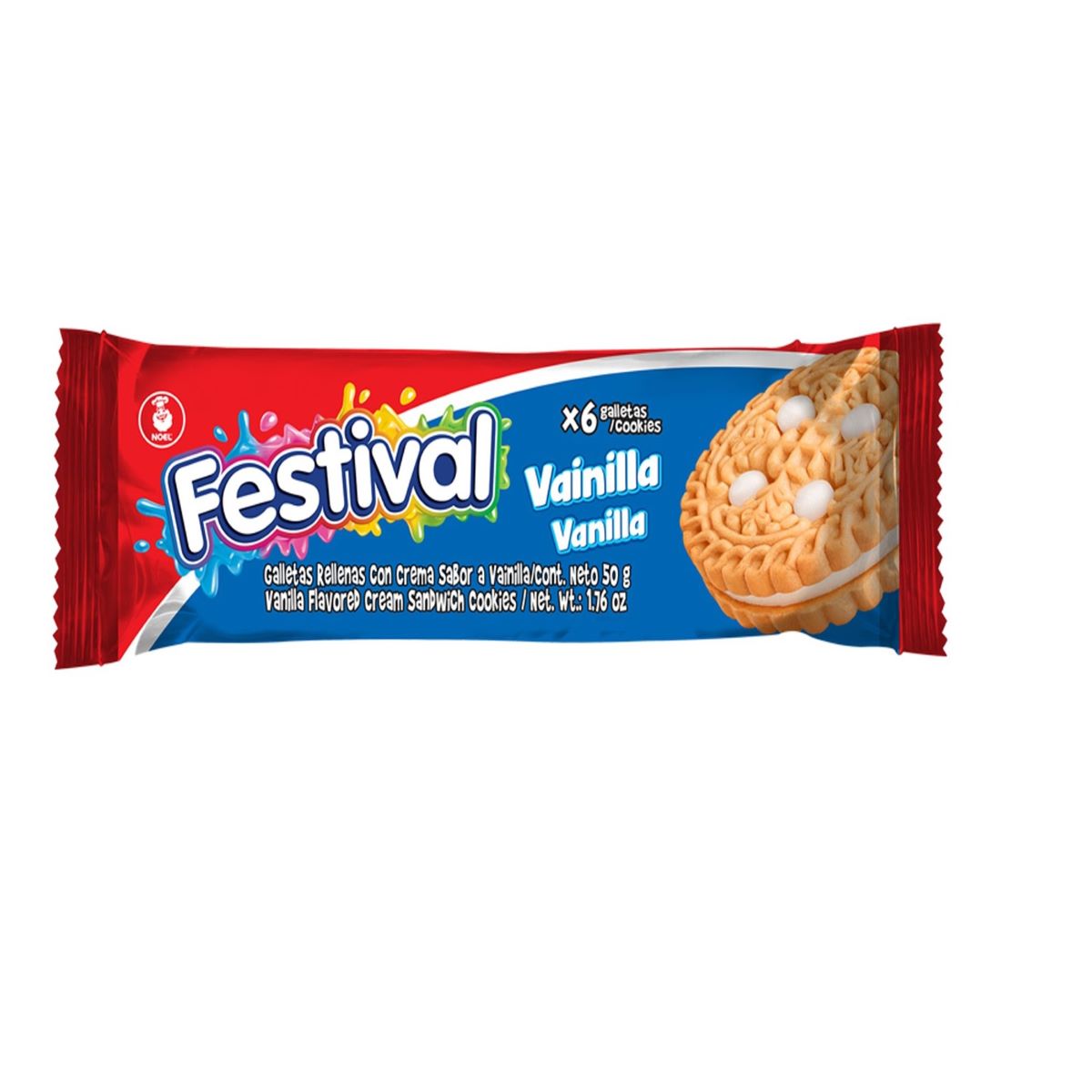 Festival Galletas Vainilla 50g