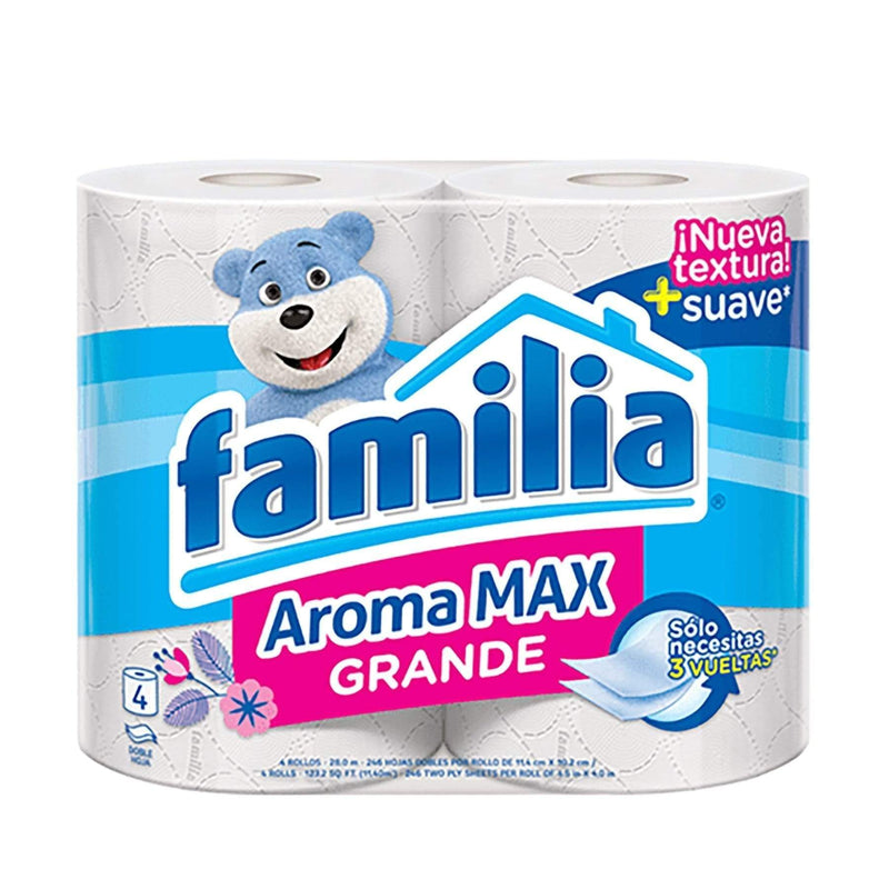 Papel Higiénico Familia Familiar Grande 4 Rollos
