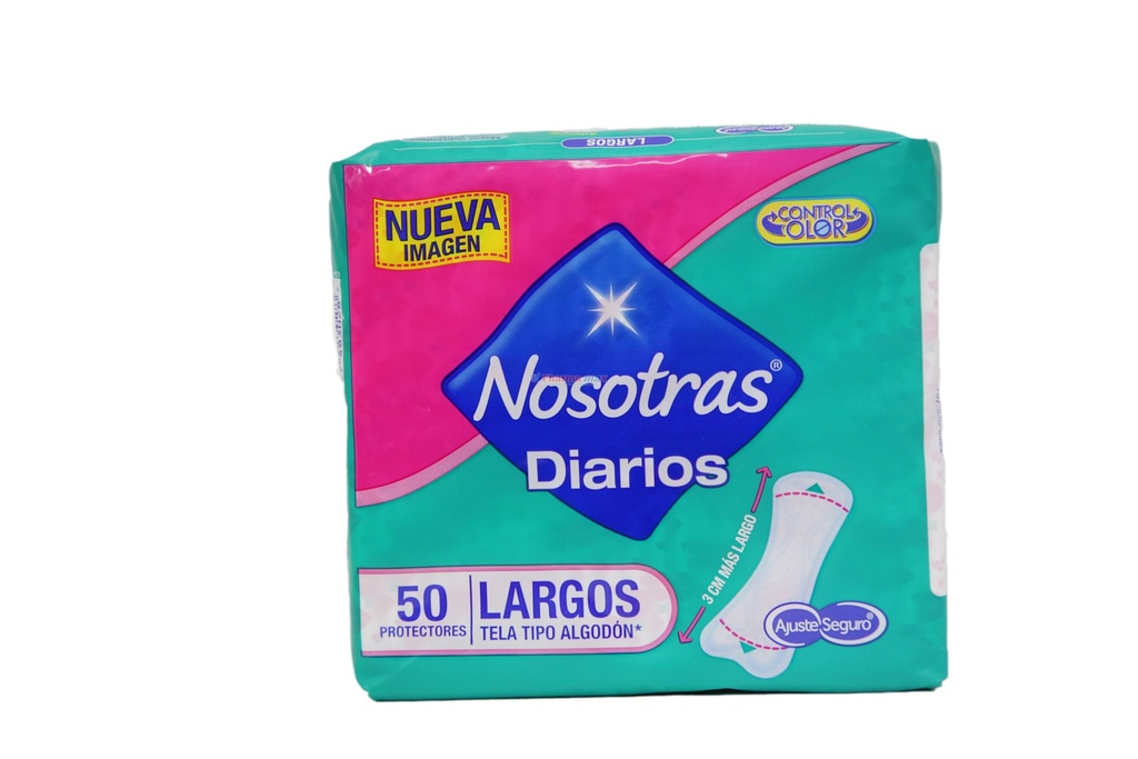 Nosotras Diarios Daily Liners Long 50pack