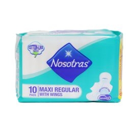 Nosotras Plus Maxi Regular With Wings 10pads