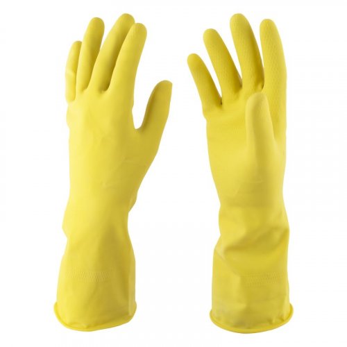 Eterna Guantes Afelpados Talla M Látex Natural
