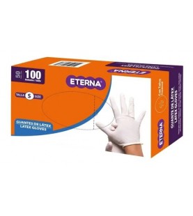 Guante Latex Con Polvo Eterna Talla S X 100 Und