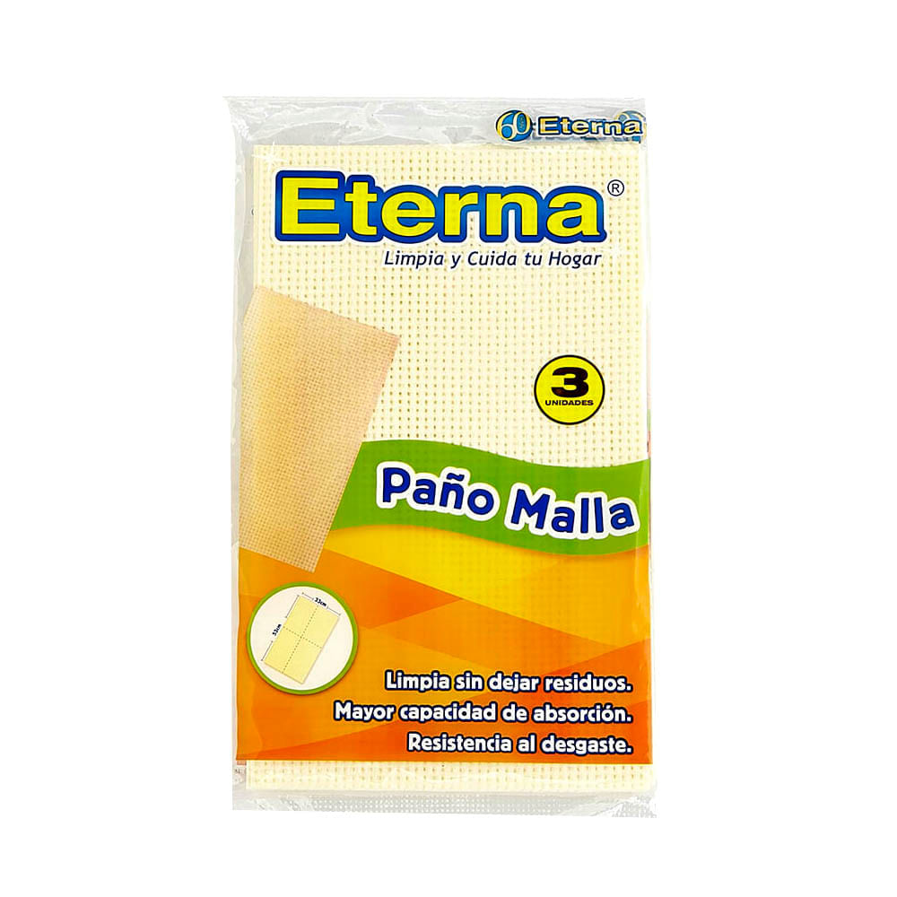Eterna Paño Malla X 3 Und