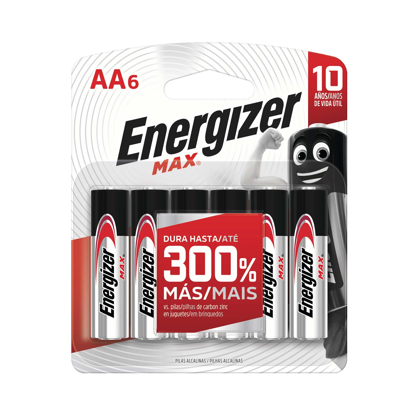 Energizer Pila Alcalina AA Max X6 Und