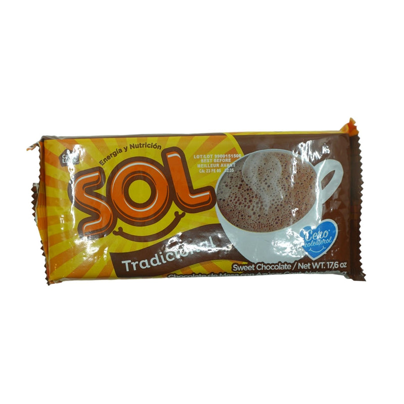 SOL Sweet Chocolate De Mesa Con Azucar