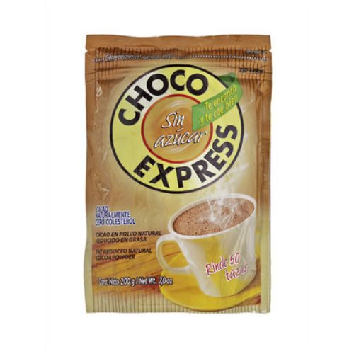 Chocoexpress Sin Azúcar X 200g