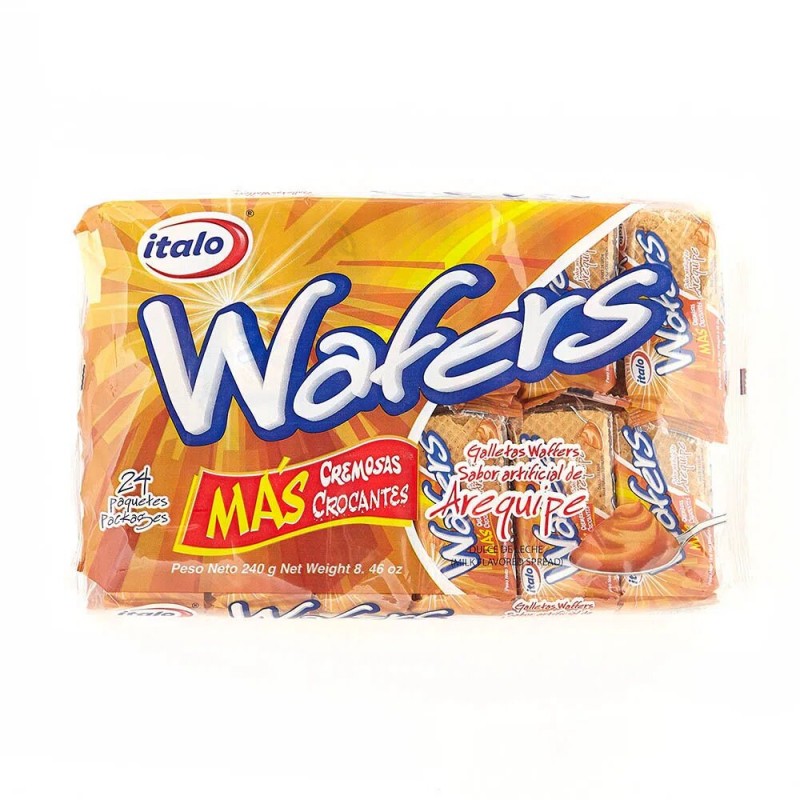 Italo Galletas Wafer Arequipe X240gr
