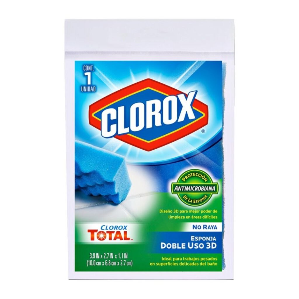 Clorox Fibra Esponja Doble Uso 1 Pz