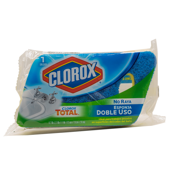 Clorox Esponja Doble Uso No Raya 24/1ct