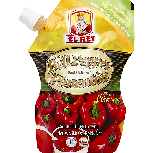 El Rey Red Bell Pepper Blend 8 Oz