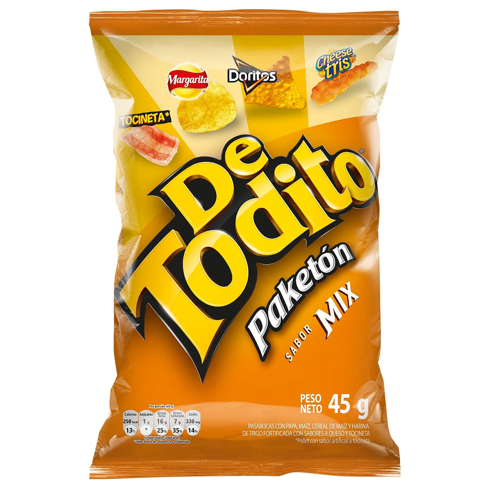 Frito Lay De Todito Paketon Mix