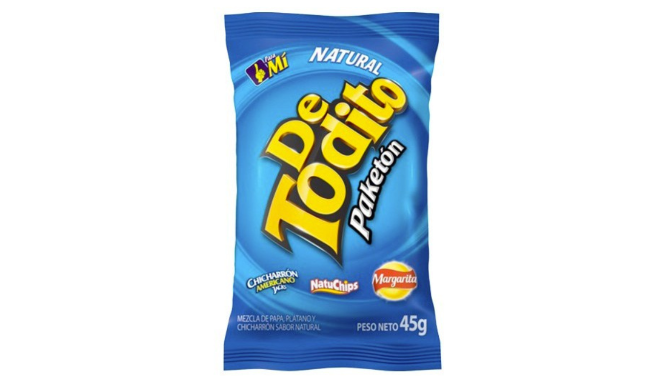 Comercializadora Nacional De Todito Paketon Natural 45gr NATUCHIPS