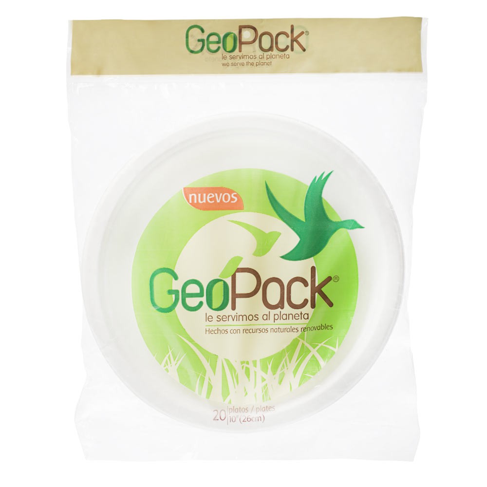 Geopack Plato Plates 9"