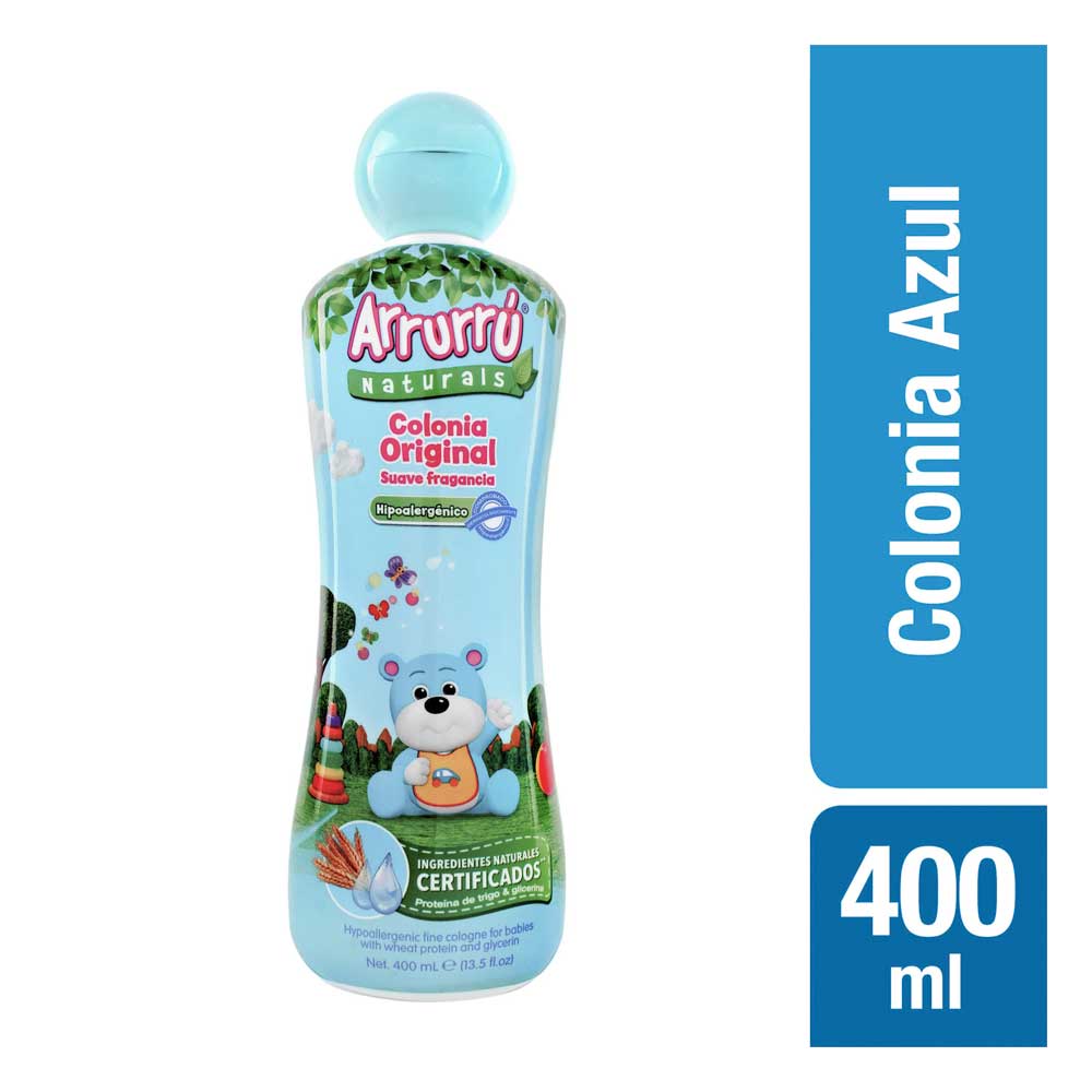 Arrurru Colonia Arrurú Naturals Original Azul X400ml