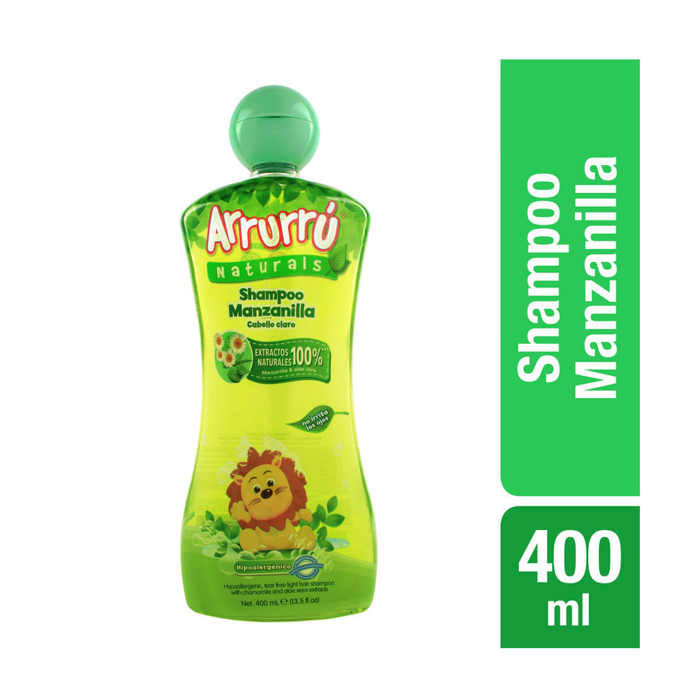 Arrurru Champu Con Manzanilla Arrurrú Naturals X400ml